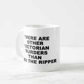 Moordenaars uit het Victoriaans tijdperk Koffiemok (Voorkant links)