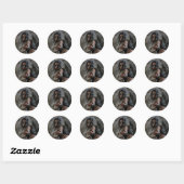 Moordenaarsticker Ronde Sticker (Vel)