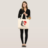 Moorder Mystery Party Canvas tassen Bag Whodunnit? (Voorkant (model))