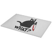 Moordkattenkat met mes snijplank (Hoek)