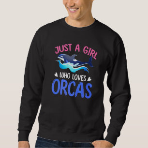 Moordwalvis Vrouwen Oceaan Dier Gewoon Een Meisje Trui