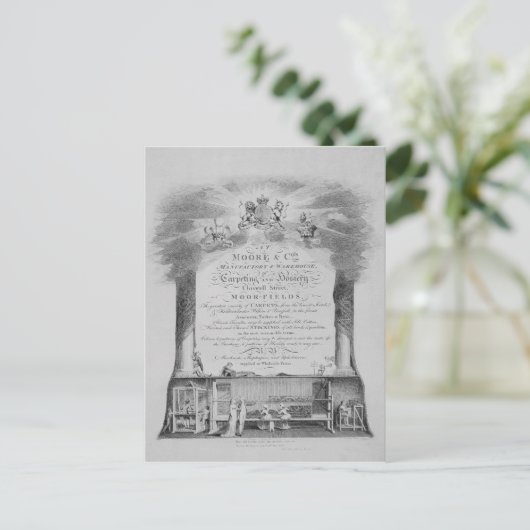 Moore & Co. Trade Kaart (Staand voorkant)