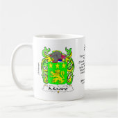 Moore Family Crest Cup Koffiemok (Links)