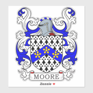 Moore Family Crest Sticker