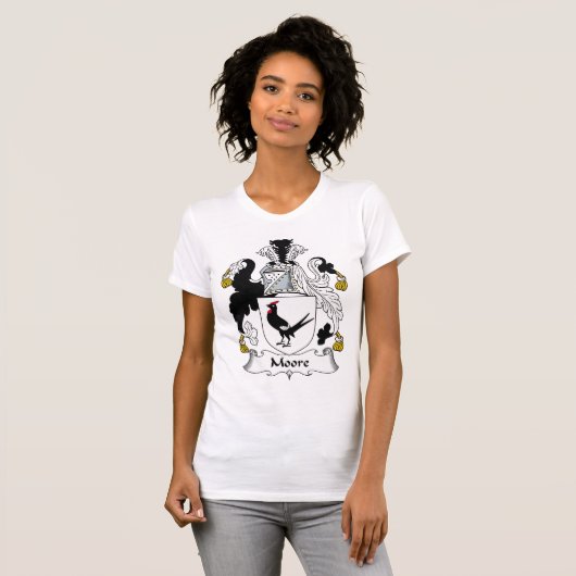 Moore Family Crest T-shirt (Voorkant volledig)