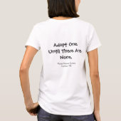 Moore Humane Society Dames T-Shirt (Achterkant)