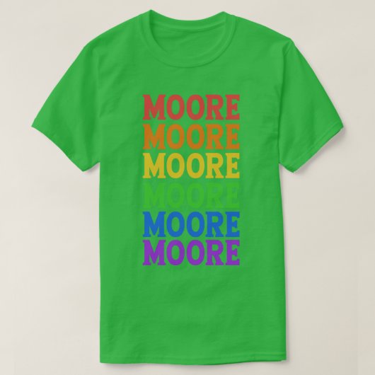 MOORE LITTLE RIVER T-SHIRT (Design voorkant)