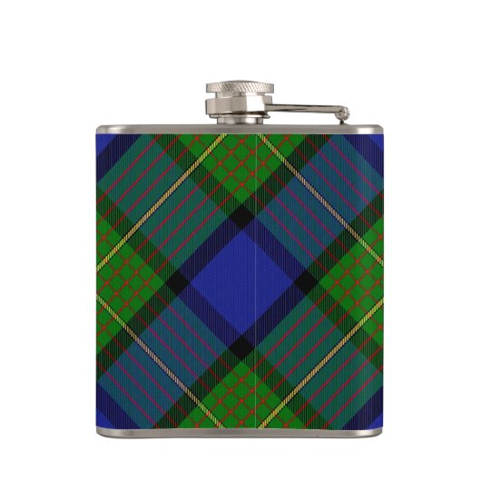 Moore/Muir Tartan Flask Heupfles (Achterkant)