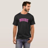 Moore Oklahoma Ok Sport Roze T-shirt (Voorkant volledig)