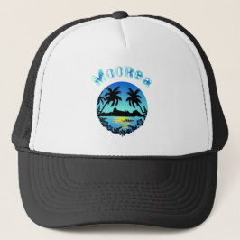 MOOREA (blauw) Trucker Pet