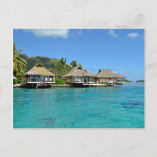 Moorea bungalows briefkaart