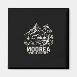 Moorea Eiland Frans-Polynesië Strandvakantie  Magneet