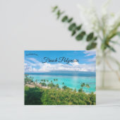 Mo'orea Frans-Polynesië Briefkaart (Staand voorkant)