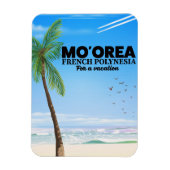 Mo'orea Frans-Polynesië Magneet (Verticaal)