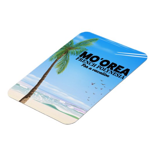 Mo'orea Frans-Polynesië Magneet (Linkerzijde)