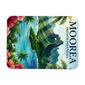 Moorea Frans-Polynesië Magneet (Horizontaal)