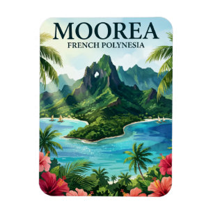 Moorea Frans-Polynesië Magneet