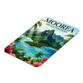 Moorea Frans-Polynesië Magneet (Linkerzijde)