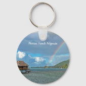 Moorea, Frans-Polynesië Sleutelhanger (Voorkant)
