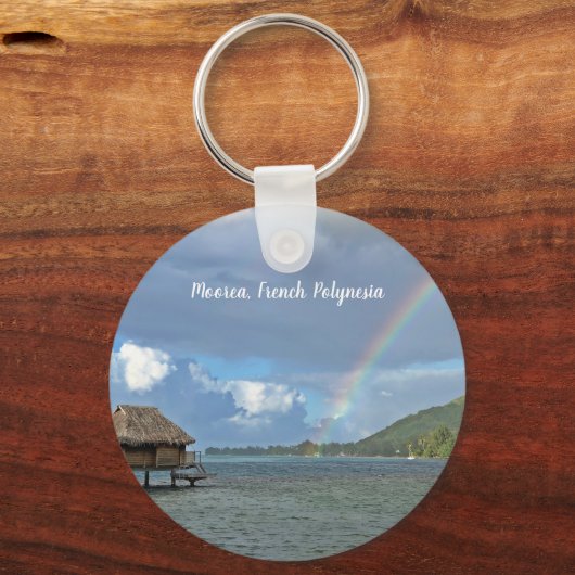Moorea, Frans-Polynesië Sleutelhanger (Voorkant)
