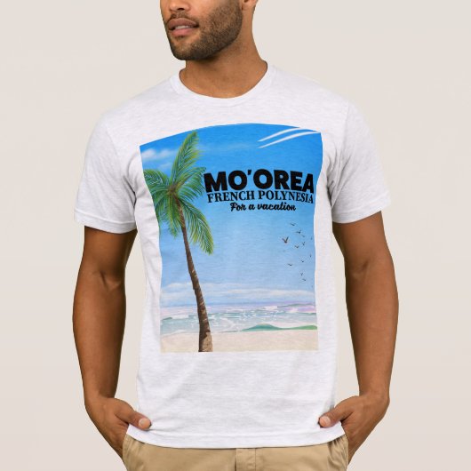 Mo'orea Frans-Polynesië T-shirt (Voorkant)