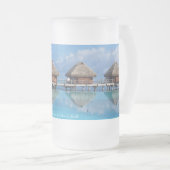 Moorea Mirror Frosted Glass Matglas Bierpul (Voorkant rechts)