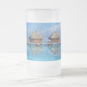 Moorea Mirror Frosted Glass Matglas Bierpul (Center)