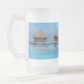 Moorea Mirror Frosted Glass Matglas Bierpul (Links)