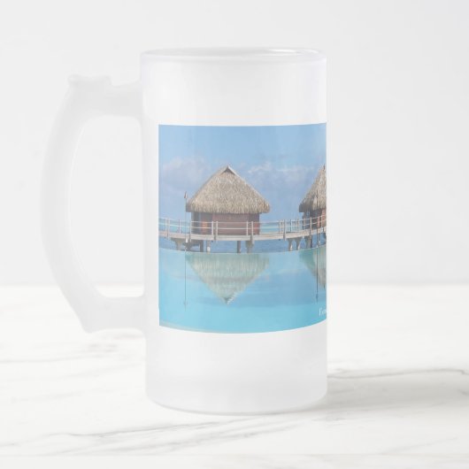 Moorea Mirror Frosted Glass Matglas Bierpul (Links)