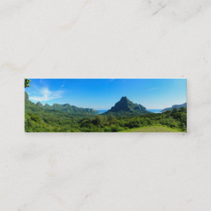 Moorea panorama visitekaartje