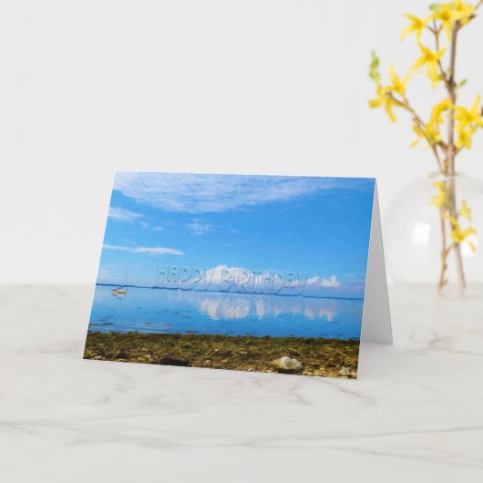 Moored Kaart (Gele Bloem)