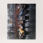 Moored Narrowboot Reflection Little Venice London Legpuzzel (Verticaal)