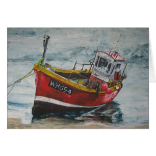 Moored Vissen Boat