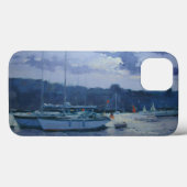 Moored yachts late namiddag Case-Mate iPhone case (Achterkant (horizontaal))