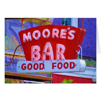 Moore's Bar Retro-teken, Greencastle, Indiana