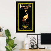 Moore's Throat en Lung Lozenges~ Medicine Poster (Thuiskantoor)
