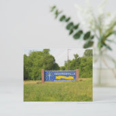 Mooresville Indiana Briefkaart (Staand voorkant)