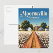 Mooresville VS Briefkaart (Voorkant / Achterkant)