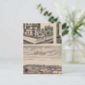 Moorhead Clay County, Minnesota Briefkaart (Staand voorkant)