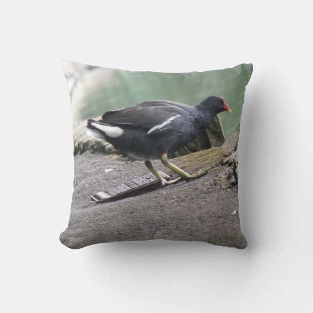 Moorhen Pillow Kussen (Voorkant)