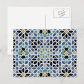 Moorige tegels briefkaart (Voorkant / Achterkant)