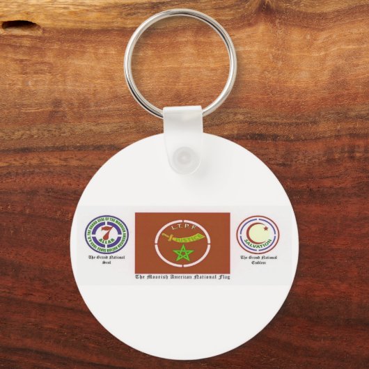 Moorish American Sleutelhanger (Voorkant)