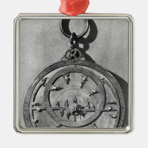 Moorish astrolabe uit Cordoba, 1054 Metalen Ornament