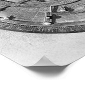 Moorish astrolabe uit Cordoba, 1054 Poster (Hoek)