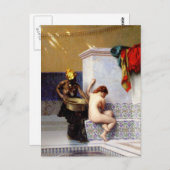 Moorish Bath by Jean-Leon Gerome Briefkaart (Voorkant / Achterkant)