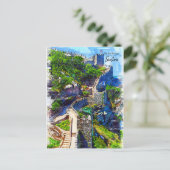 Moorish Castle Sintra- The Real Portugal Briefkaart (Staand voorkant)