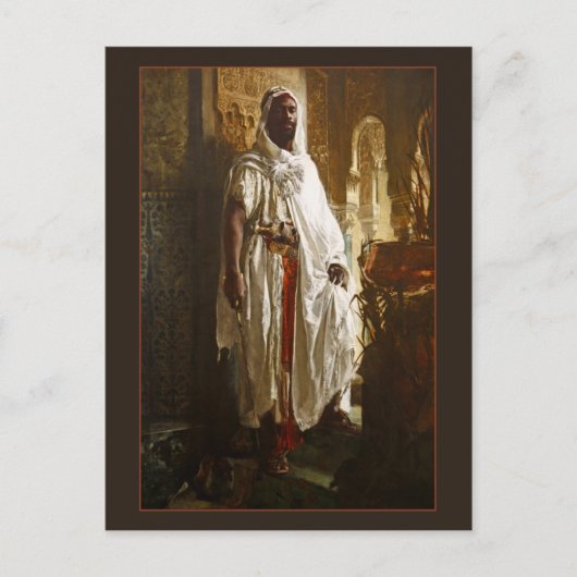 Moorish Chief van Eduard Charlemont Briefkaart (Voorkant)
