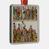 Moorish en Turks Dress Metalen Ornament (Rechts)