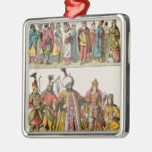 Moorish en Turks Dress Metalen Ornament (Links)