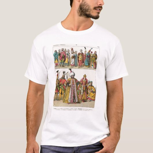 Moorish en Turks Dress T-shirt (Voorkant)